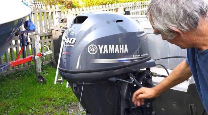 Лодочный мотор Yamaha F40 FET